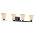 Thomas Treme 32'' Wide 4Light Vanity Light, Espresso TV0021704